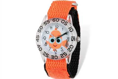 Disney Girls Nemo Time Teacher Watch for $39