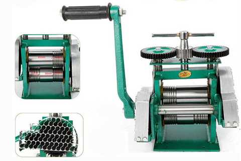 Hot! Manual Combination Rolling Mill Machine Jewelry Press Equipment Best Sell