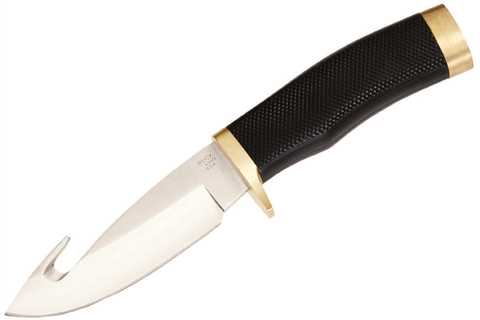 [BEST SELL] BUCK KNIVES ZIPPER-R RUBBERIZED FIXED BLADE KNIFE