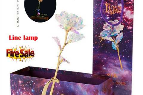 Galaxy Rose With Love Base Is The Best Choice For Mother's Day Gift NEW USA SELL