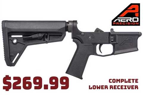 M4E1 Complete Lower Receiver w/ MOE SL Grip & Carbine Stock $269.99