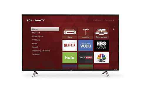 TCL 43S305 43 inch Roku TV - Smart - 1080p - 120 Hz - 3-Series for $249