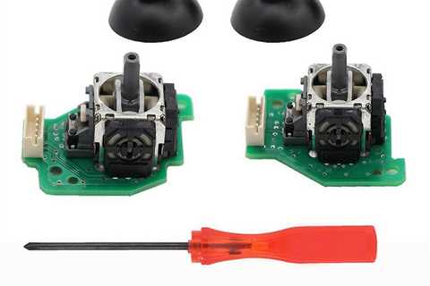 Fire Sell  For Wii U Gamepad Analog Joystick Repair Set L & R Assembly, BEST