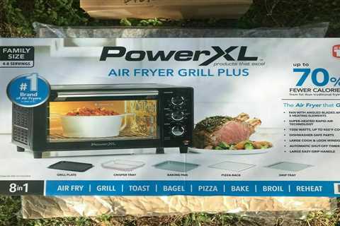 PowerXL Air Fryer Grill Plus #1 Best-Selling Air Fryer Grill - 752356830649