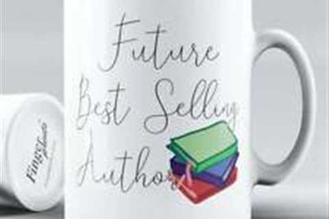 Future Best Selling Author - illustrated bookworm literature