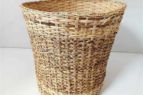 Sri Lankan hand made cane dustbin best for you best selling