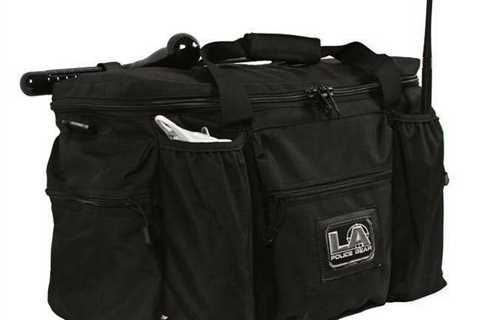 BEST SELLING!! LA POLICE GEAR OPERATOR PATROL BAG - Black