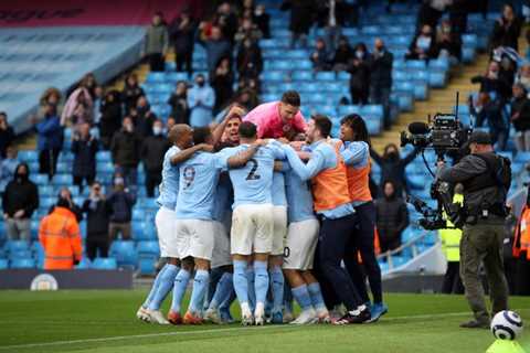 Result: Manchester City 5-0 Everton: Champions end campaign