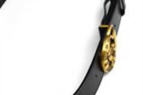 SHE_G Best selling men's and women's Black belts,Bronze snake buckle belt