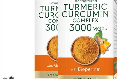 2 pack Best Selling Turmeric Curcumin with Bioperine Black Pepper 3000mg 180 Ct