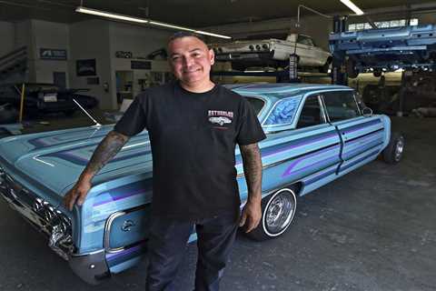 Reno lowrider art shines on the covers of magazines, in the car museum