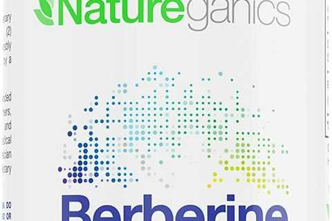 Natureganics Berberine - 500MG Best Selling Cardiovascular Support Helps - 60 ct