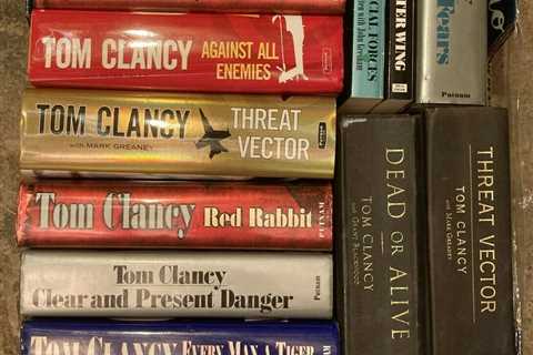 LARGE lot of 185 hardcover fiction of best-selling authors BALDACCI PATTERSON ++