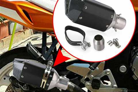 Pro Universal Short Exhaust Muffler Pipe Removable Silencer Fit Dirt Best Sell