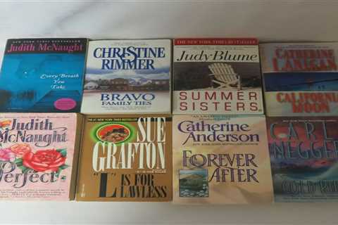 Lot Of 8 Best Selling Authors Romance Fiction Paperback Books
