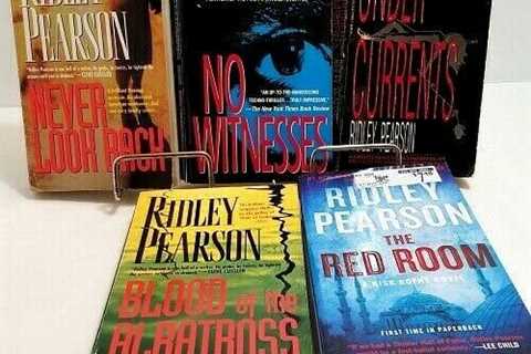 Ridley Pearson National Best Selling Author Lot of 5 Books