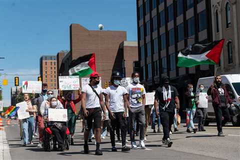 The March of Human Rights gathers in Ann Arbor to unite several movements