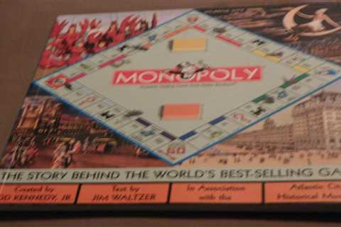 Monopoly (The Story Behind The World's Best-Selling Game) Book First Edition EUC