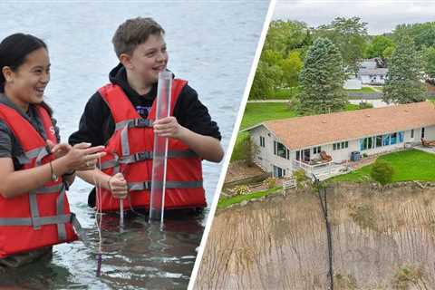 When the shoreline of Lake Michigan falls apart, local students learn how to protect it |  Local news