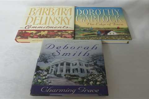 Lot Of 3 - Best Selling Authors Hardcover Romance Books - Deborah Smith +