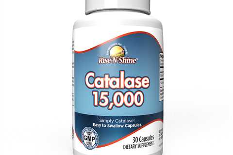 BEST SELLING CATALASE 15,000 TOP RATED ANTIOXIDANT ENZYME 30 Count