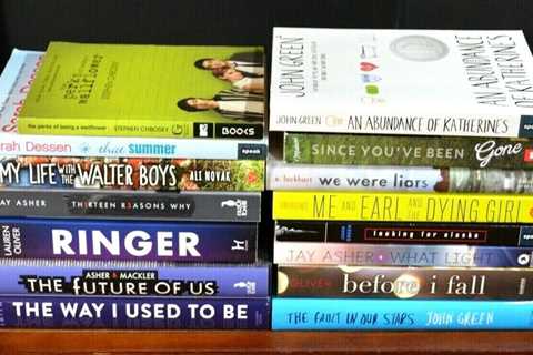 HUGE Lot 15 HBPB Best Selling Teen/Young Adult Novels John Green Asher YA B13