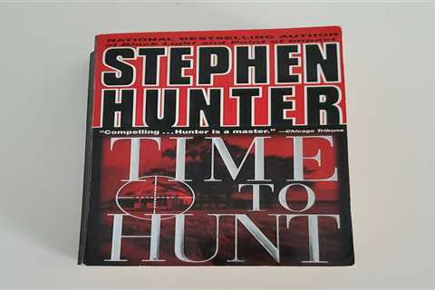 Time to Hunt Stephen Hunter Paperback 1999 National Best Selling Author