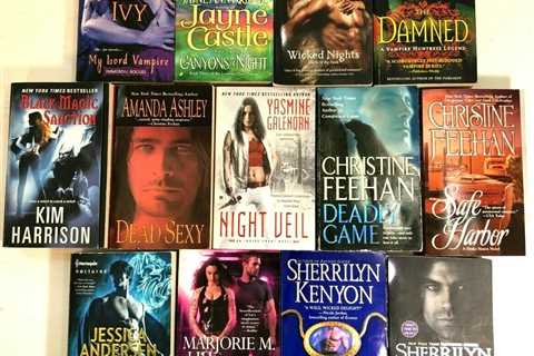 Lot 13 Best Selling Paranormal Romance Erotic Fantasy Kenyon Feehan Ivy Liu +