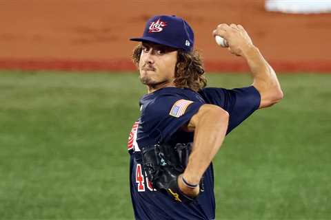 Olympic baseballs are handled with white gloves earlier than the sport