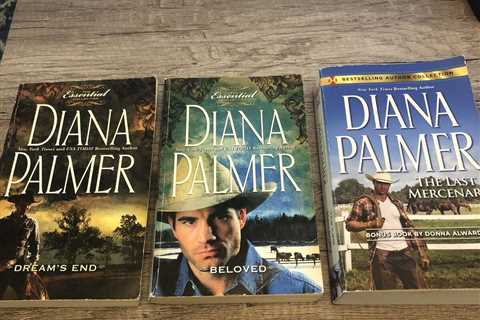 Lot of 3 Western Romance books Diana Palmer The Essential & Best Sell Author Col