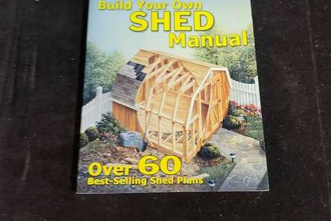 U CAN DO Build Your Own Shed Manual Over 60 Best Selling Shed Plans