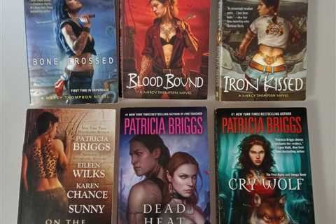 Patricia Briggs Best Selling Lot of 6 Paperback Books - FAST SHIPPING USA