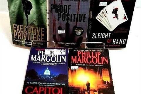 Phillip Margolin NY Times Best Selling Author Thriller Lot of 5 Books