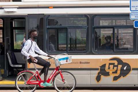 Suggestions for getting round on campus and round Boulder |  CU Boulder right this moment