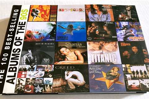 The 100 Best-Selling Albums of the 90s 2004 UK Edition Mini H/C Book 224-pgs