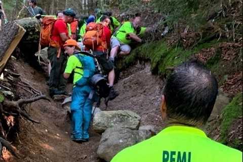Second hiker rescued from the Kinsman Ridge Trail in Franconia
