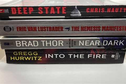 Great Value! Lot Of 4 Best Selling Novels By 4 Great Authors