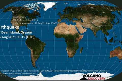 Quake Info: Minor likes.  0.8 earthquake