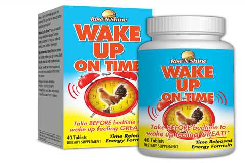 Wake Up On Time - Best Selling Morning Energy Booster - Wake Up Alert & Focused