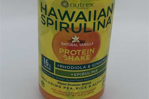 Hawaiian Spirulina Superfood Protein Shake 12.8 Ounce Best Sell By Date  8/2021