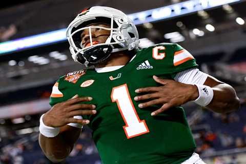 Miami Football bold prediction for the 2021 season from the national website