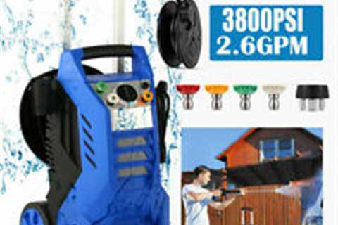 3800PSI 2.6GPM 2000W Electric Pressure Washer High Power Cleaner Water BEST SELL