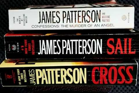 James Patterson Paperback Books New York Times Best Selling Author Lot of 3