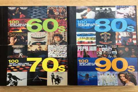 100 Best Selling Albums of the 60s, 70s, 80s, & 90s (LOT of 4)