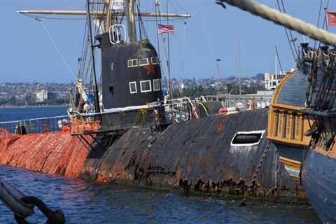 After 15 years as a vacationer attraction in San Diego, the rusty Soviet submarine is on its approach to the junkyard