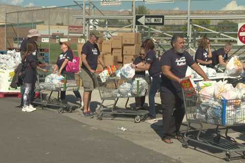 The Convoy of Hope arrives at Grand Junction