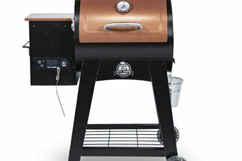 Best selling Pit Boss Lexington 540 sq. in. Wood Pellet Grill w/ Flame Broiler a