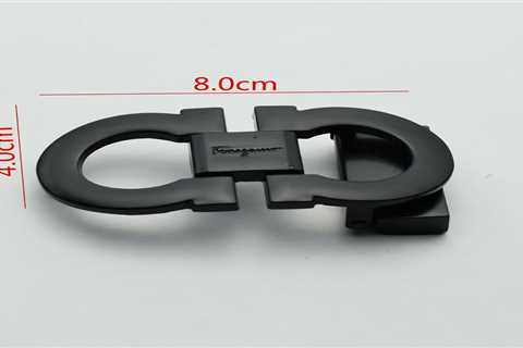 Best selling Unisex Black Gancini Belt Buckle ，For 3.5 cm leather Belt #CK003