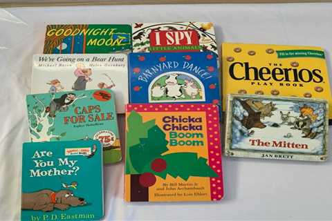 Nice lot of 9 toddler best selling board books, Goodnight Moon, more