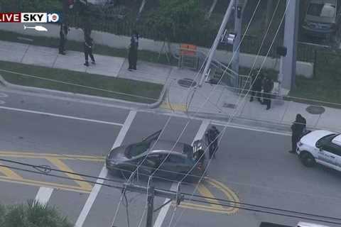 Woman spotted in the trunk of a vehicle in northeast Miami-Dade